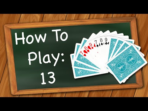 How to play 13