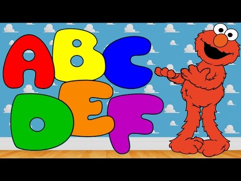 Elmo sesame street alphabet