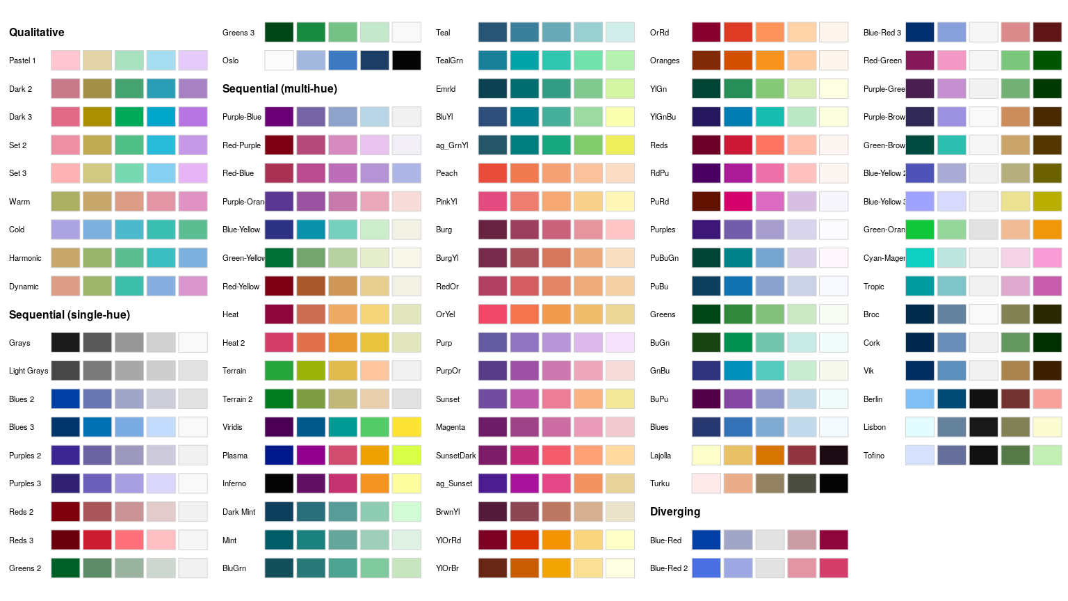 Basic 8 colors