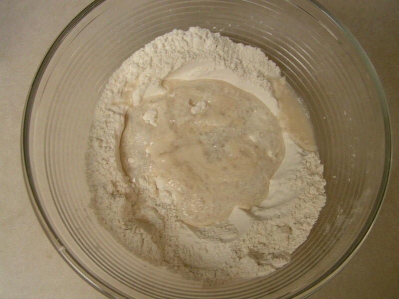 Salt dough flour