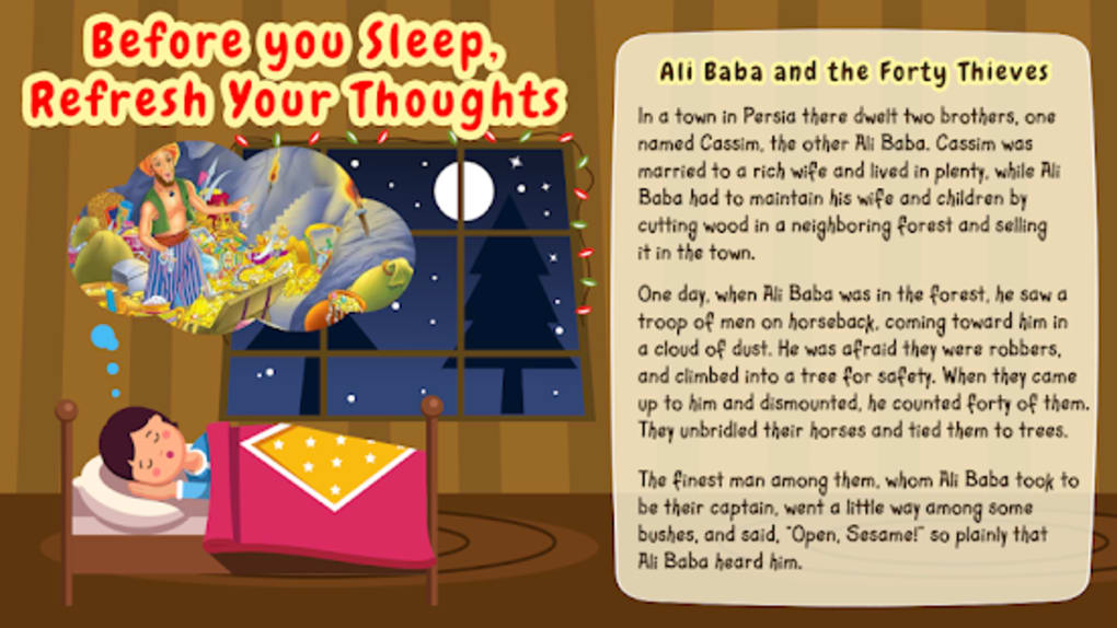 Fairy stories for bedtime