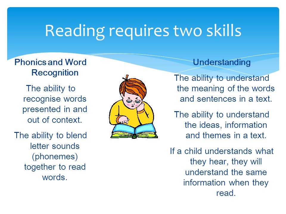 How to teaching reading skills