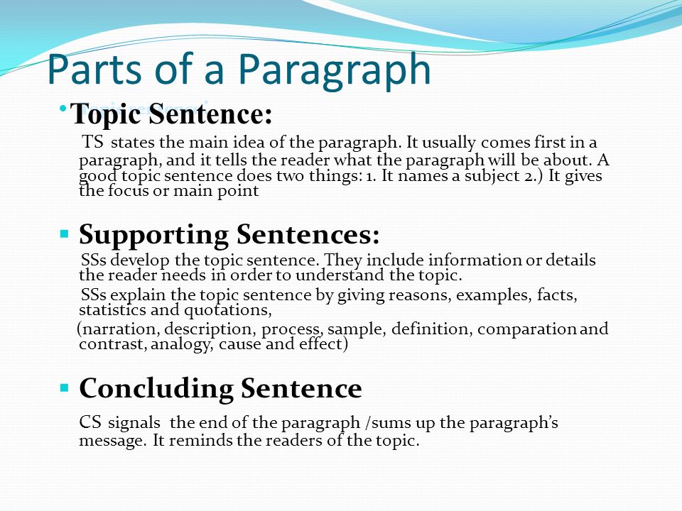 Point sentences