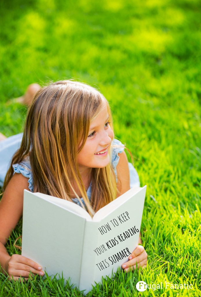 Little kid reading