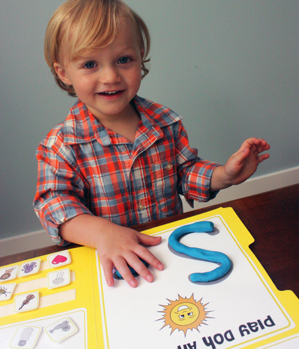 Teaching letter preschool