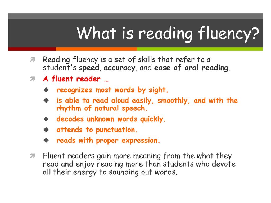 what-is-fluent-reading