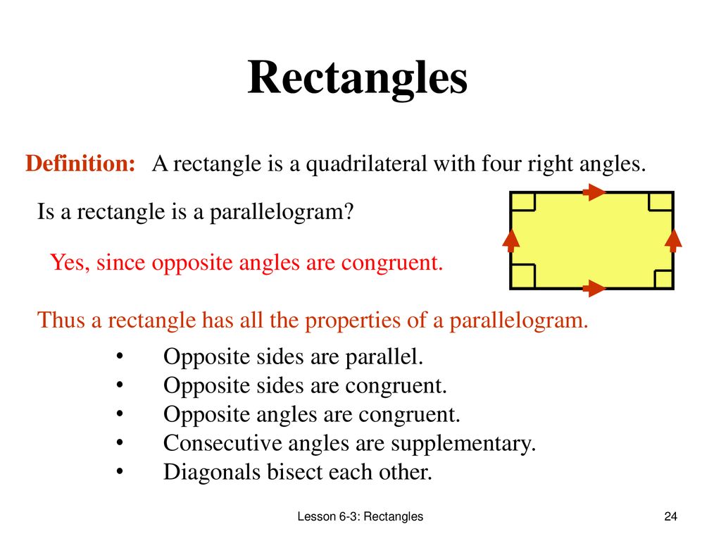 Definition Of A Rectangle For Kids