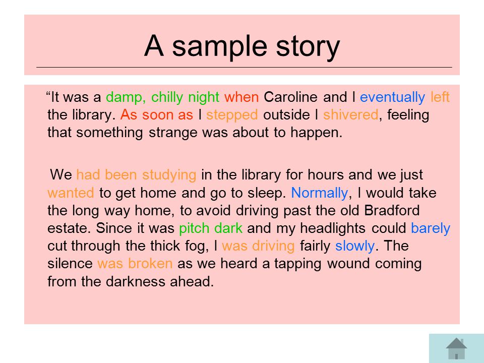 Sample children's story