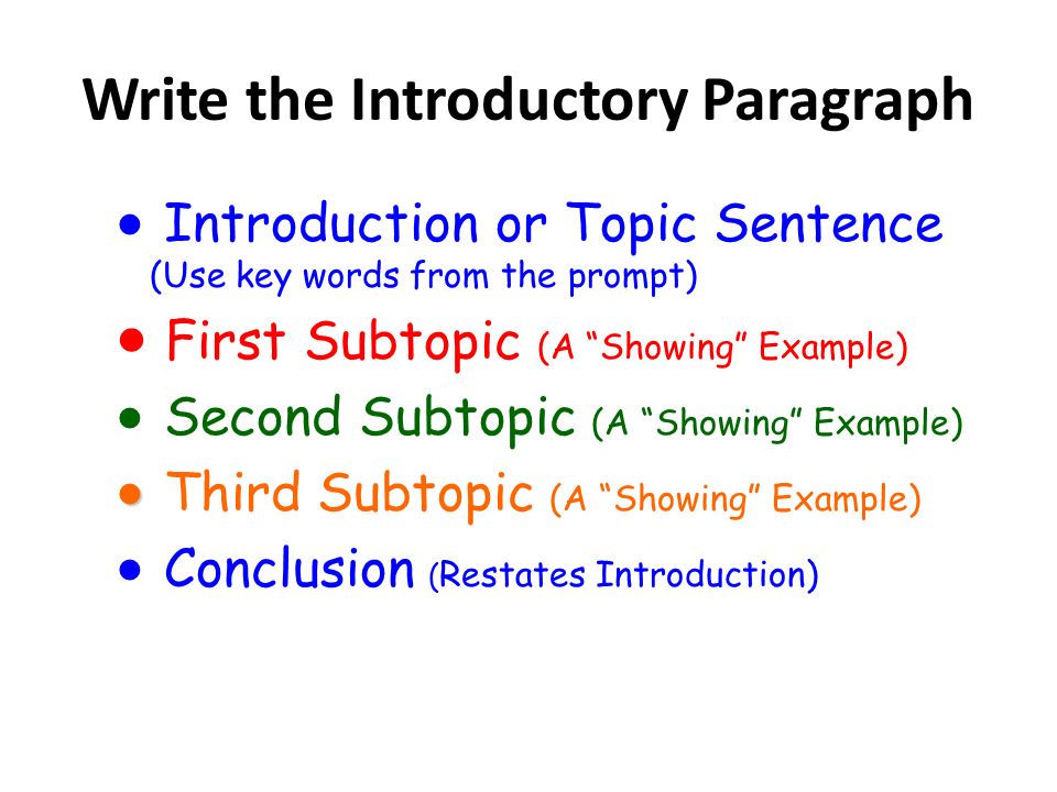 Write sentence using word