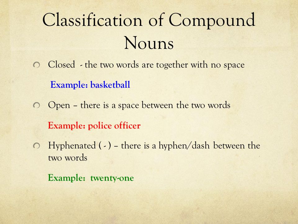 The correct compound noun. Compound Nouns примеры. Open Compound Nouns. Compound Nouns примеры слов. Compound Nouns classification.