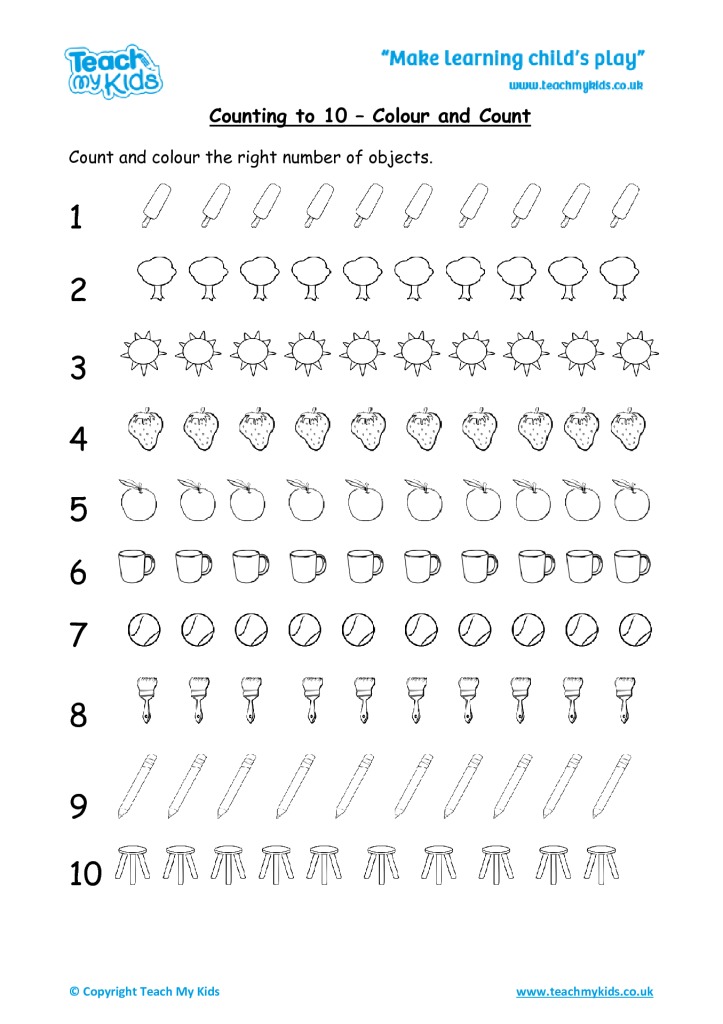 Counting for child